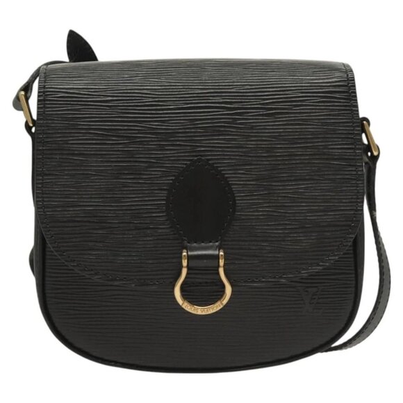 LOUIS VUITTON Epi Mini Saint Cloud Shoulder Bag Black - Picture 10 of 16